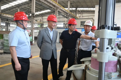 閻曉峰一行調(diào)研中國建材總院在陜企業(yè)